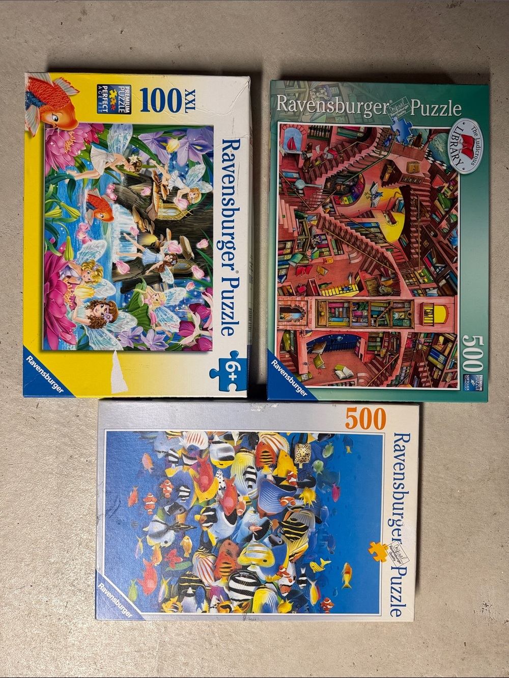 Ravensburger puzzle lot